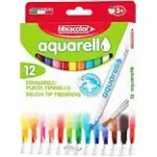 Fibracolor Aquarell 12 Renk Keçeli Kalem 10550