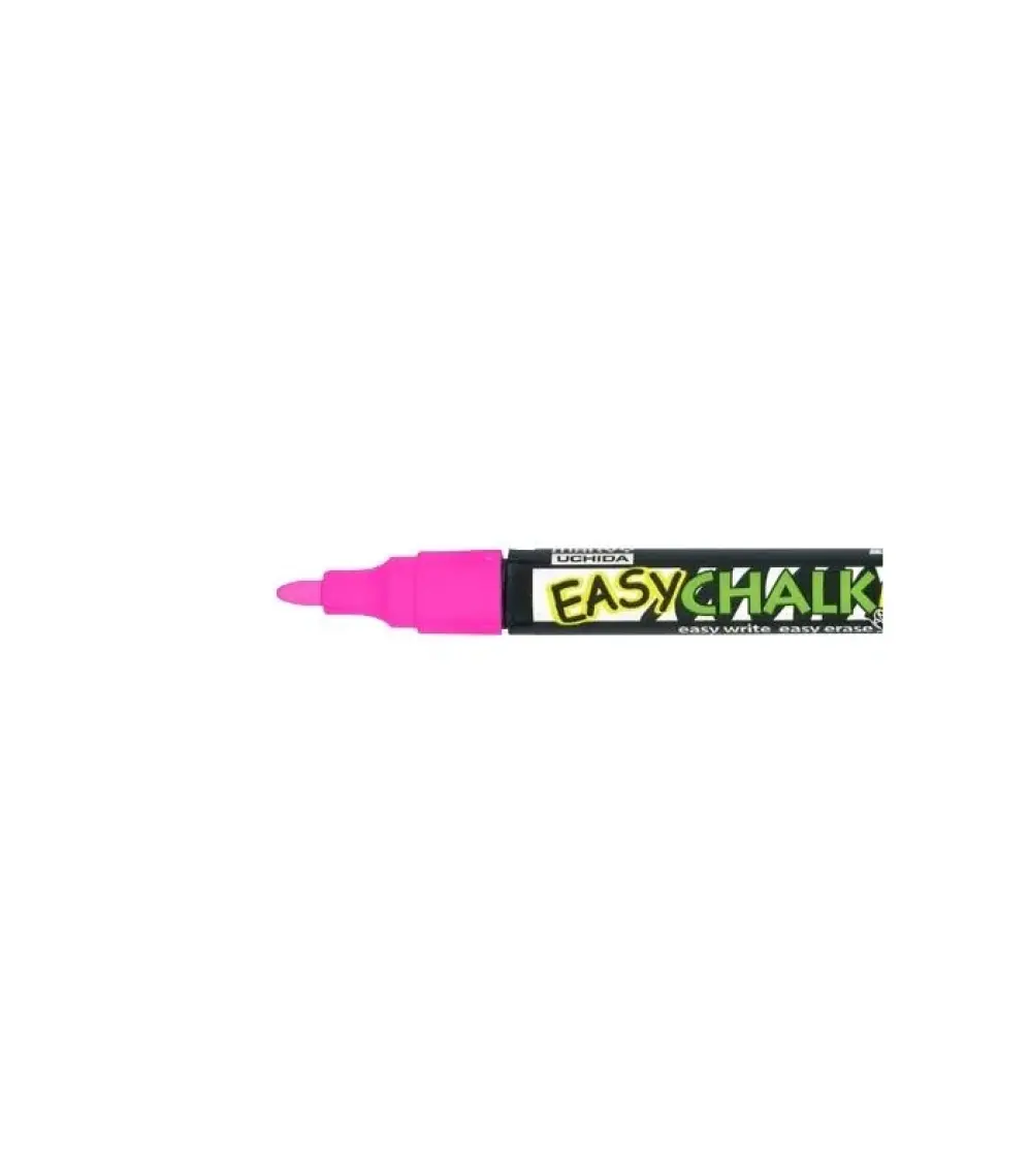 Marvy Easy Chalk Marker Sıvı Tebeşir Kalemi Fosforlu Pembe
