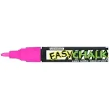 Marvy Easy Chalk Marker Sıvı Tebeşir Kalemi Fosforlu Pembe