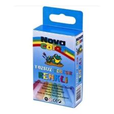 Nova Color Renkli Tozsuz Tebeşir 10'Lu Nc-4111