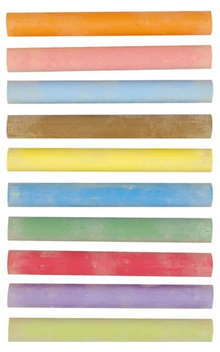 Robercolor Giotto Karışık Renkler Tebeşir 10'lu