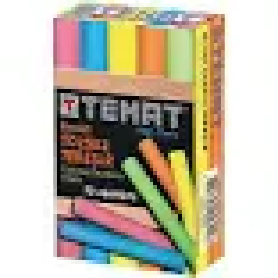Temat Tebeşir 10'lu Renkli
