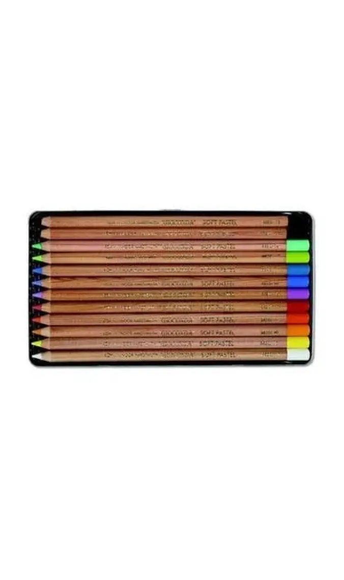 Koh-i Noor Gioconda Soft Pastel Kalemleri 12'li N:8827