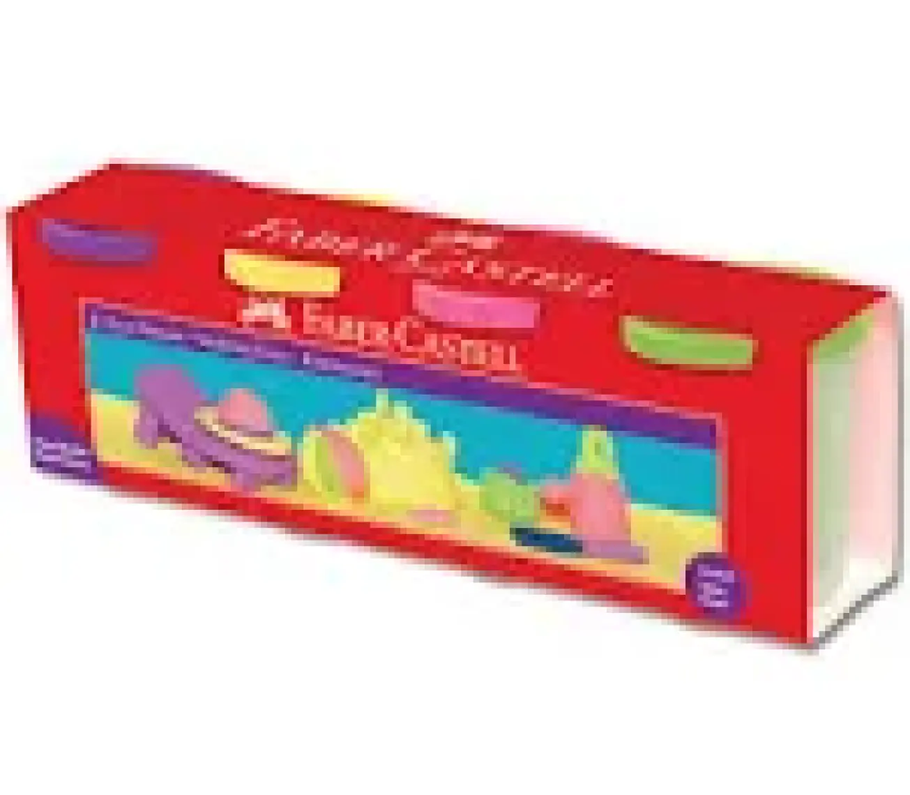 Faber-Castell Silindir Oyun Hamurları 4 Pastel Renk