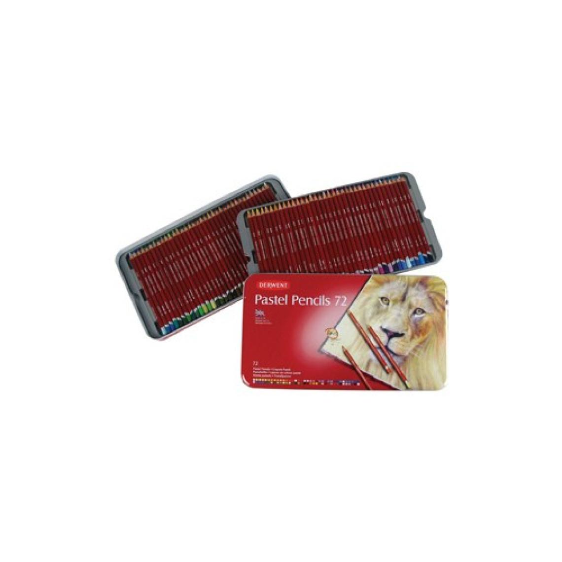 Derwent Pastel Pencils Metal Kutu 72'li Kalem Seti