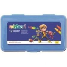 Adeland Pastel Boya PP Kutu 12 Renk Mavi