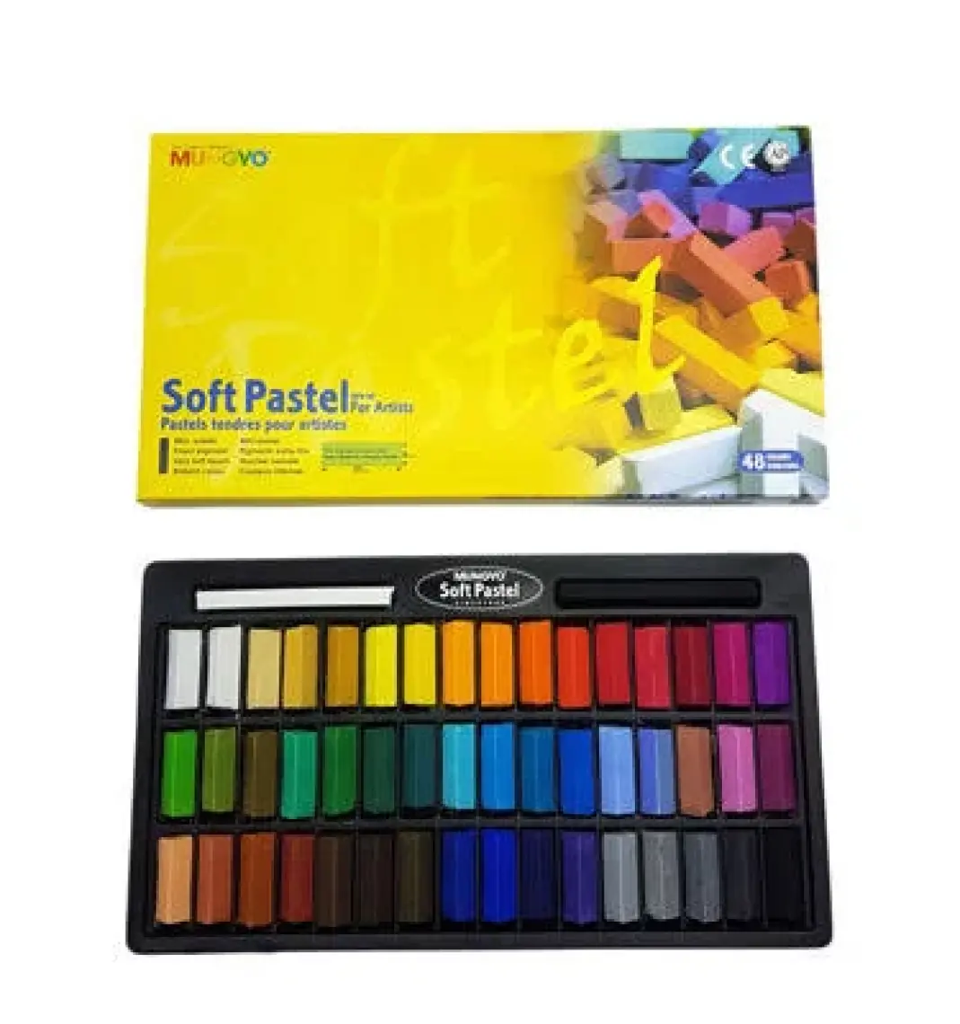 Mungyo Pastel Boya Kuru 48 Li K.Kutu 1/2 Mps-48