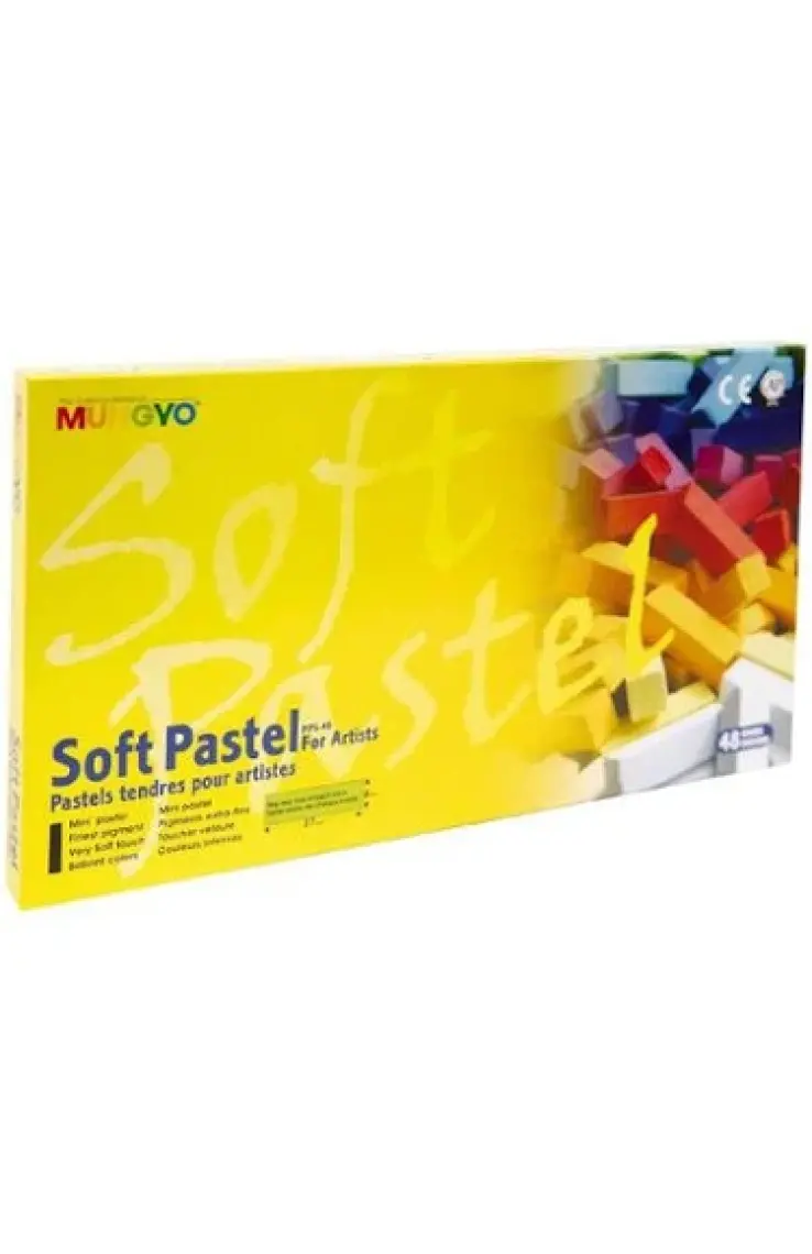 Mungyo Pastel Boya Kuru 48 Li K.Kutu 1/2 Mps-48