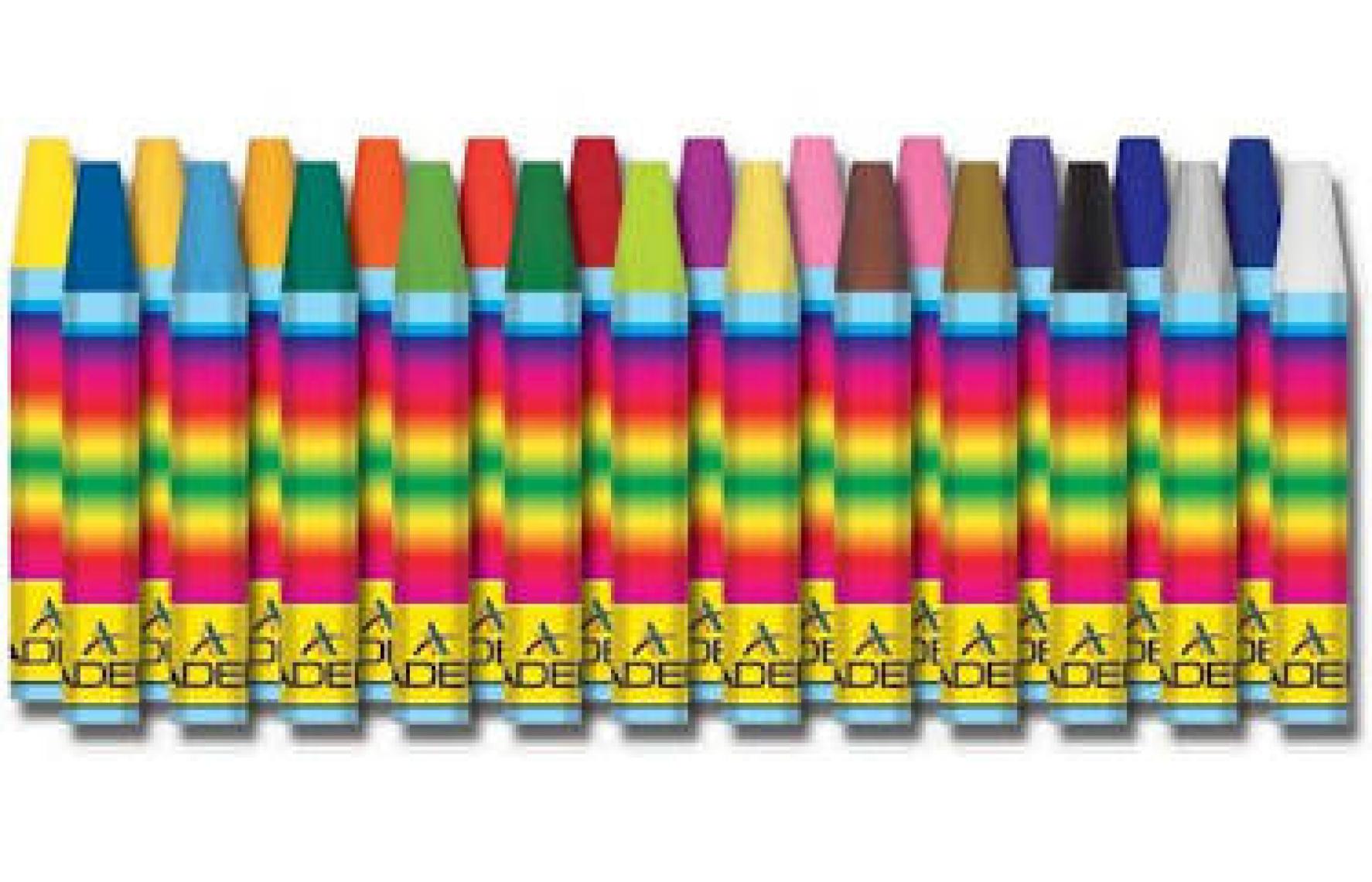 Adel Çantalı Pastel Boya 24 Renk (4281824000)