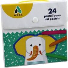 Adel Çantalı Pastel Boya 24 Renk (4281824000)