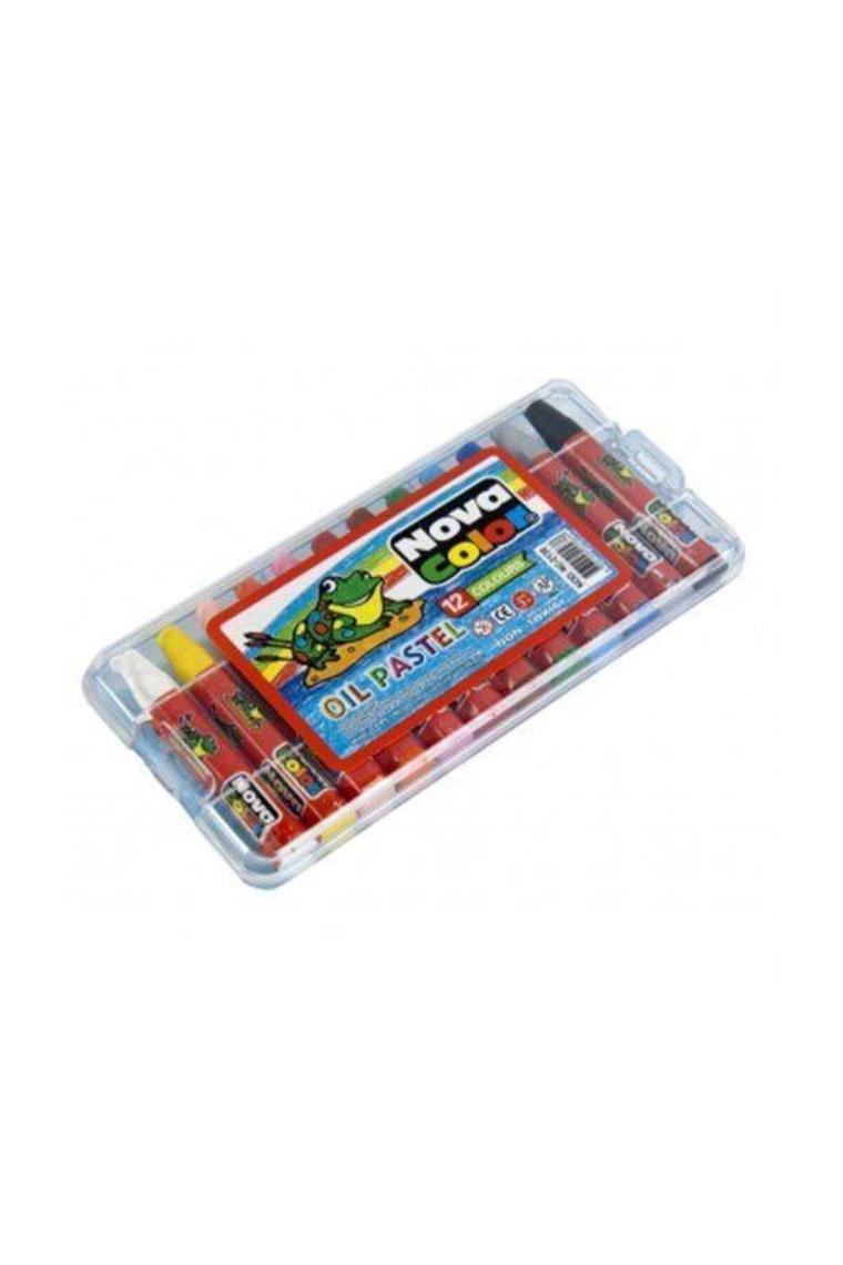 Nova Color Nc-2130 Pastel Boya 12 Renk Plastik Kutuda
