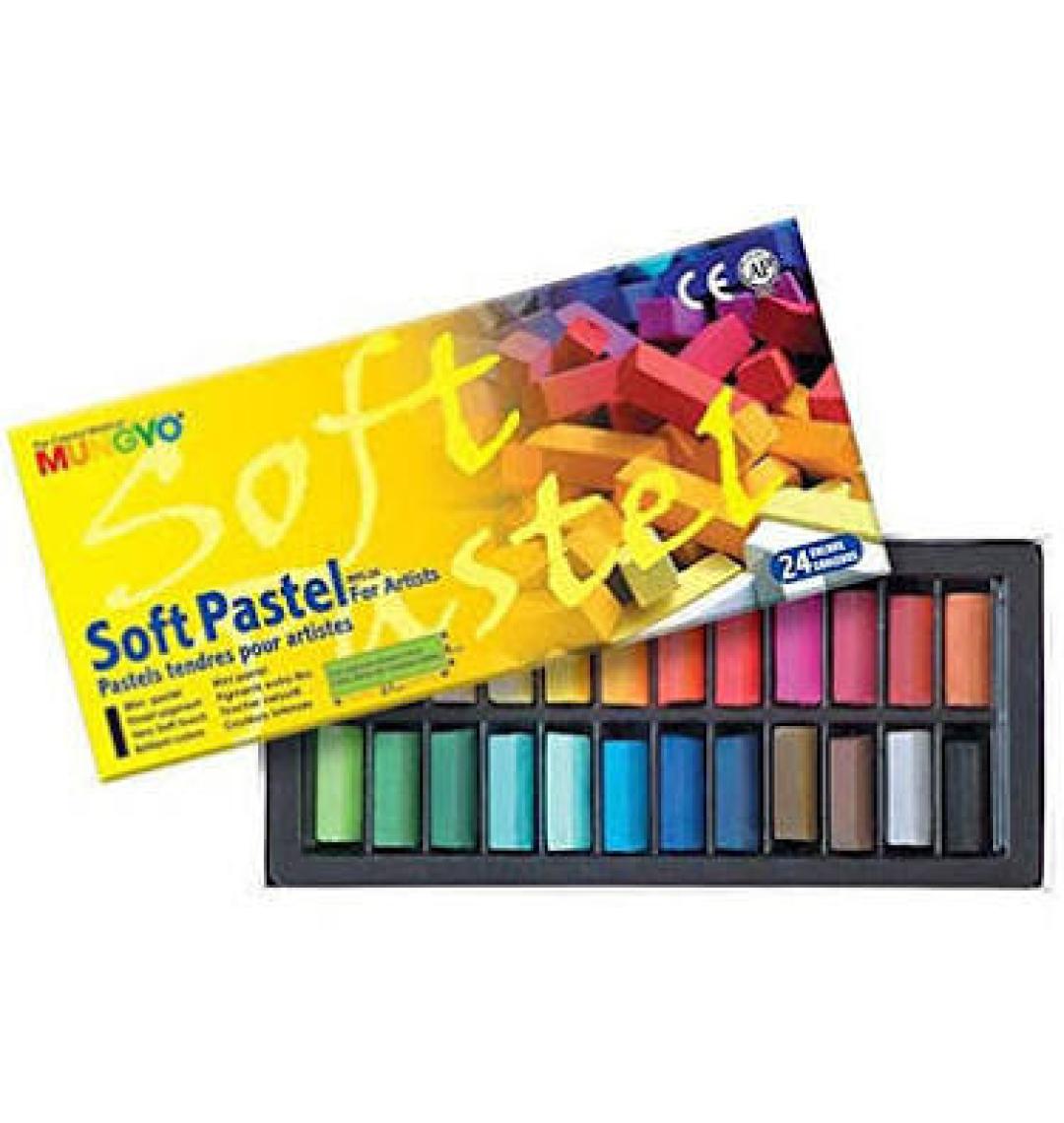 Mungyo Pastel Boya 64 Lü K.Kutu 1/2 Mps-64
