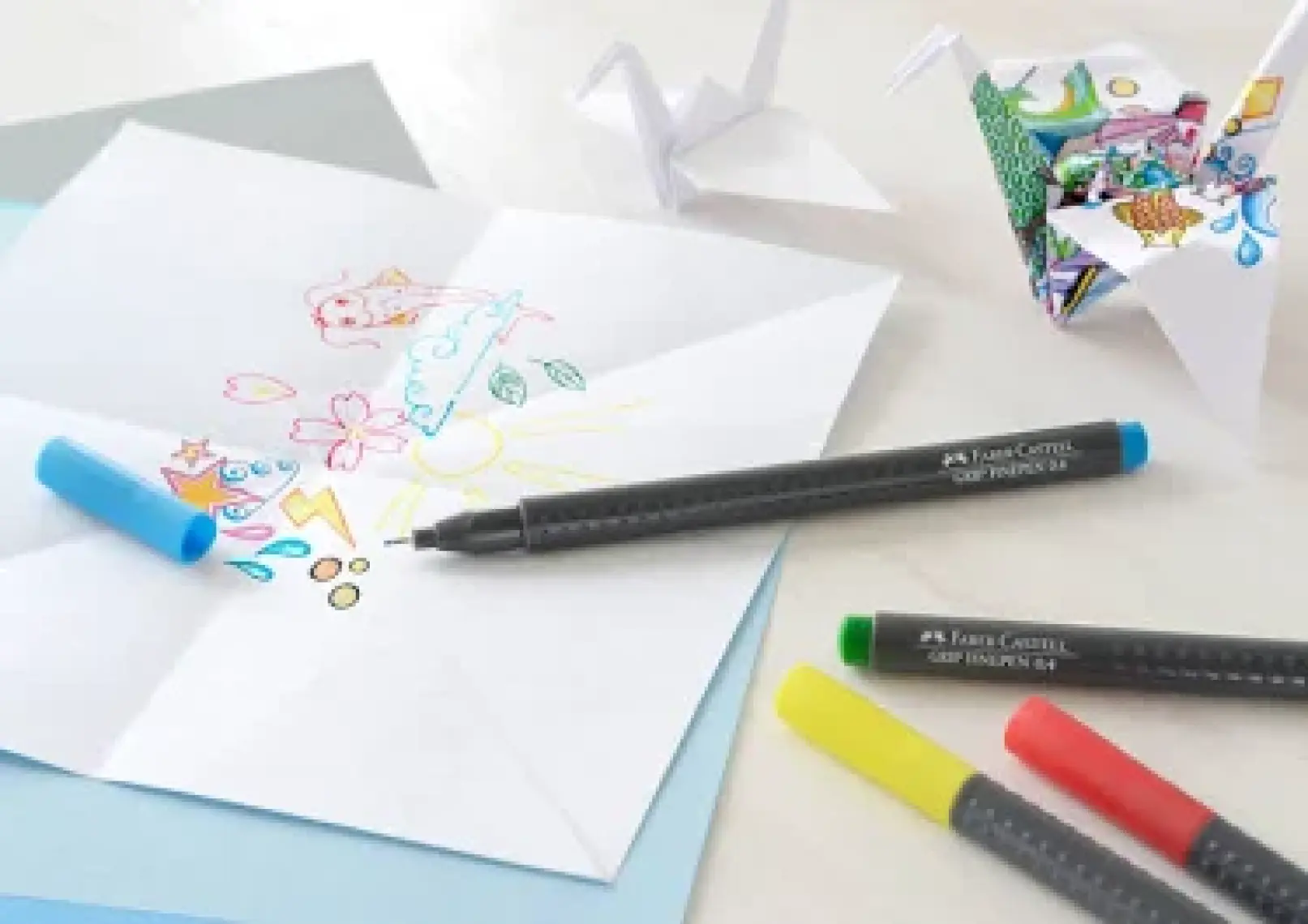 Faber-Castell Grip Finepen 0,4 Mm Pembe