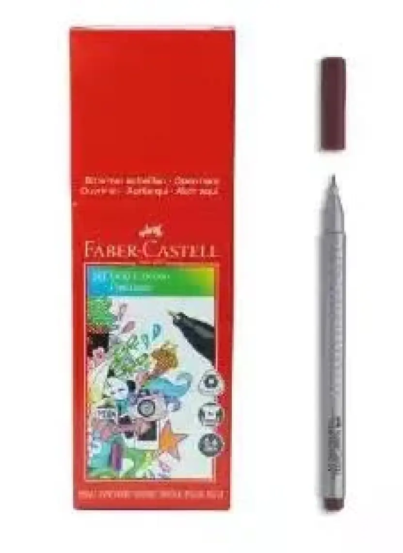 Faber-Castell Grip Finepen 0,4 Mm Kırmızı