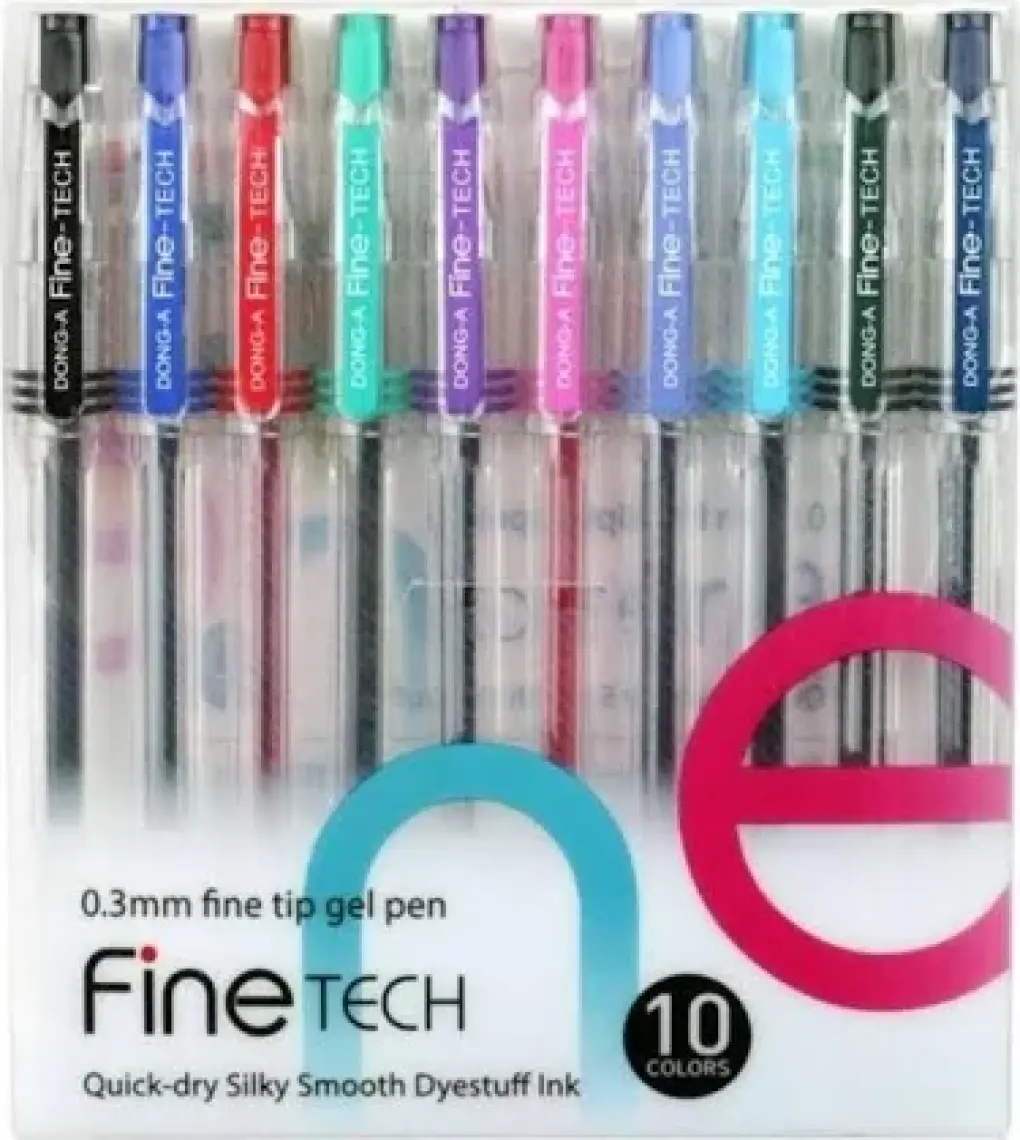 Dong-A Iğne Uçlu Kalem  Finetech  0,3 mm 10 Renk