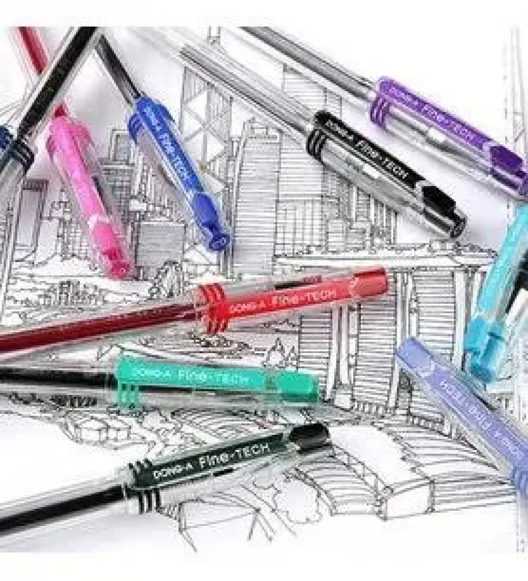 Dong-A Iğne Uçlu Kalem  Finetech  0,3 mm 10 Renk