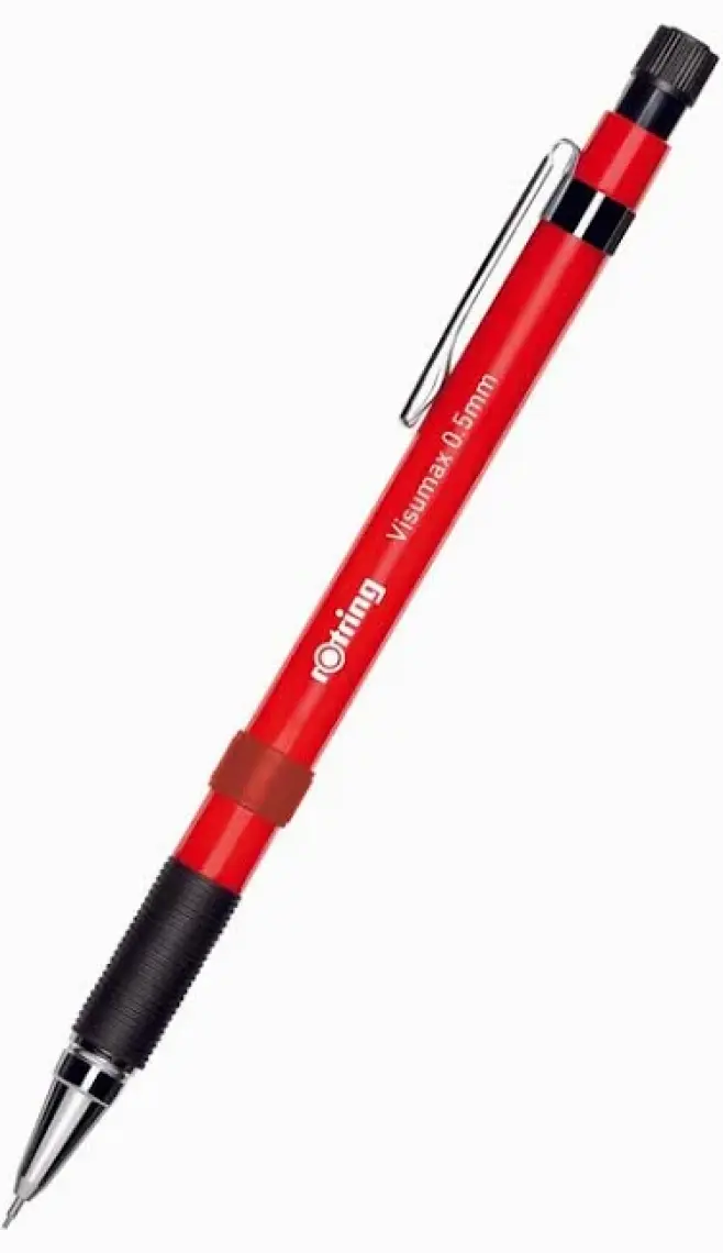 Rotring Visumax Versatil Uçlu Kalem 0,5mm Kırmızı