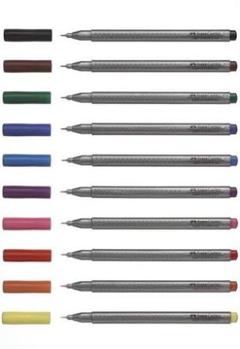 Faber-Castell Grip Finepen 0,4Mm Açık Mor 151637