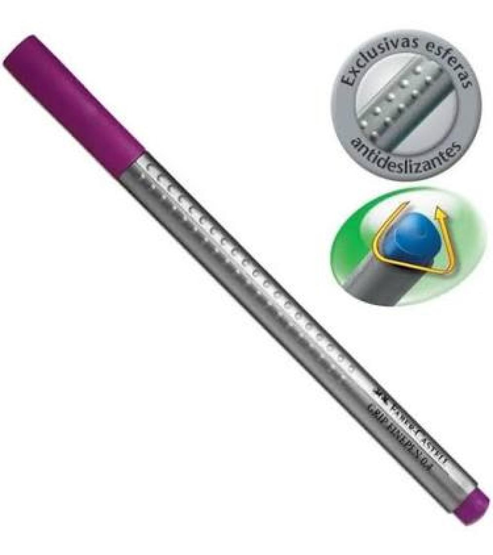 Faber-Castell Grip Finepen 0,4Mm Açık Mor 151637