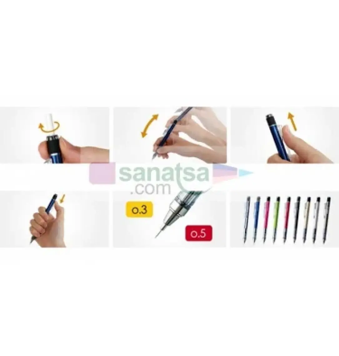 Tombow Mono Graph K.kalem 0,3 mm Mavi