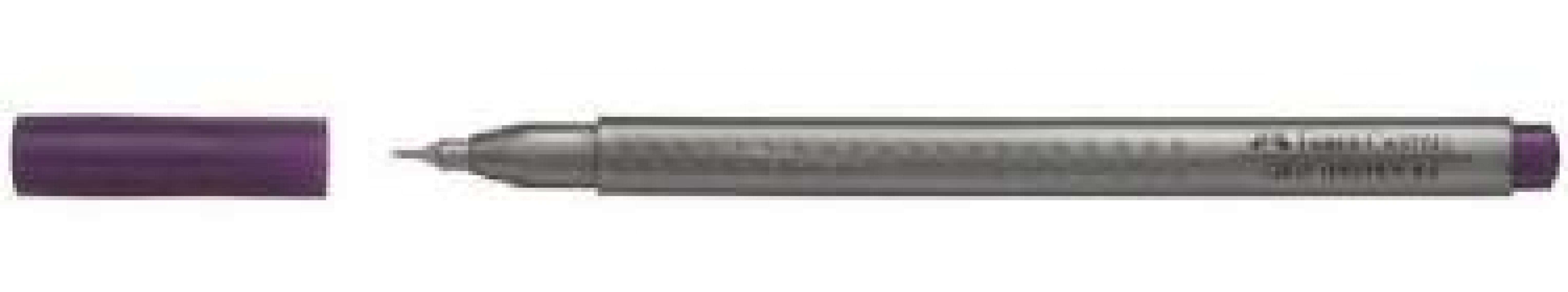 Faber-Castell Grip Finepen 0,4 mm Açık Mor Kalem – Ergonomik Üçgen Gövde, Havalandırmalı Kapak, Tekli