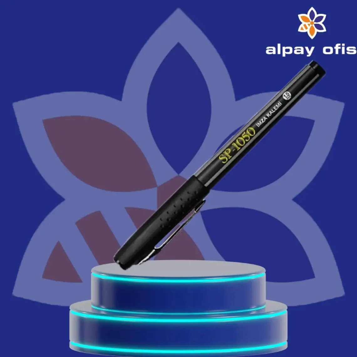 Tangy SP-1050 Imza Pilot Kalem Siyah 1.00 mm 12'li