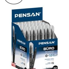 Pensan Büro Siyah Tükenmez Kalem 1Mm 2270 50 Li Paket