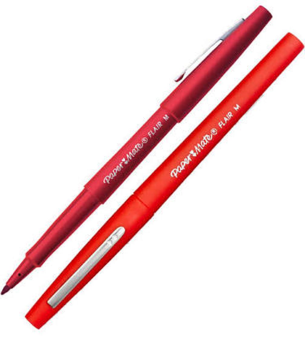 Paper Mate Pm Flair Fiber Uçlu Kalem M Uç Kırmızı