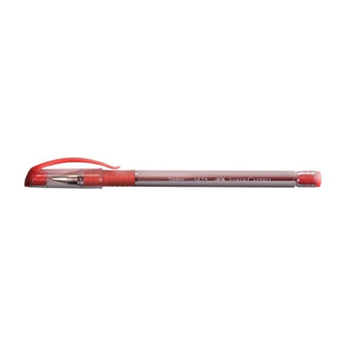 Faber-Castell 1425 İğne Uç Tükenmez Kırmızı 10'lu Kutu