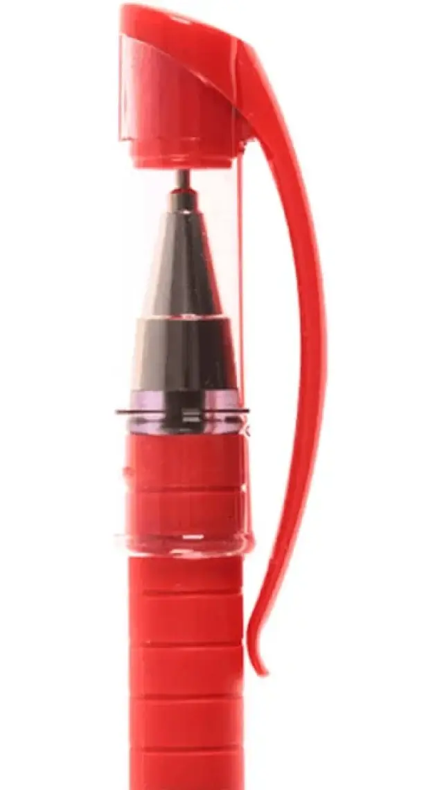 Faber-Castell 1425 İğne Uç Tükenmez Kırmızı 10'lu Kutu
