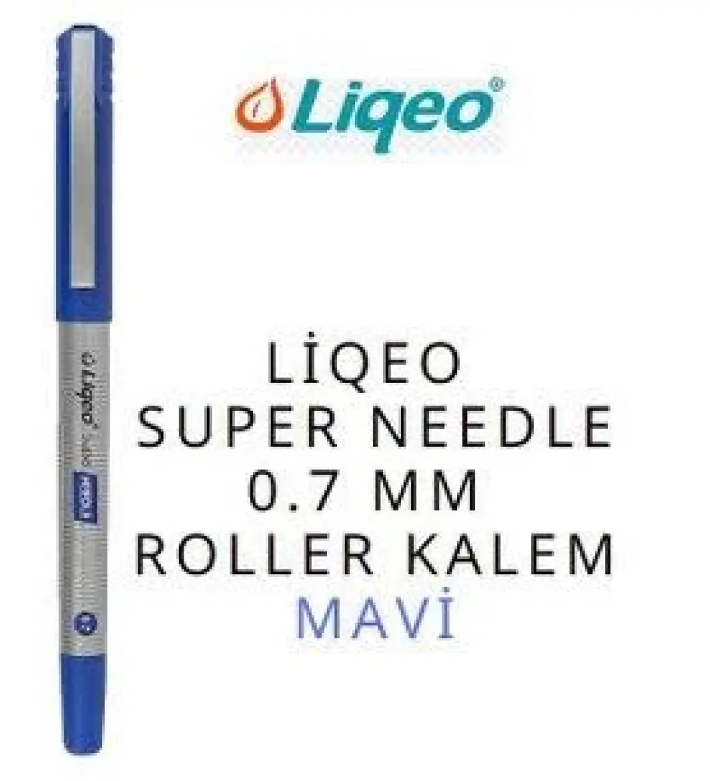 Liqeo Iğne Uçlu Kalem 0.7 Mavi