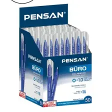 Pensan Büro Tükenmez Kalem 1 Kutu Kod 2270 Mavi -50 Adet