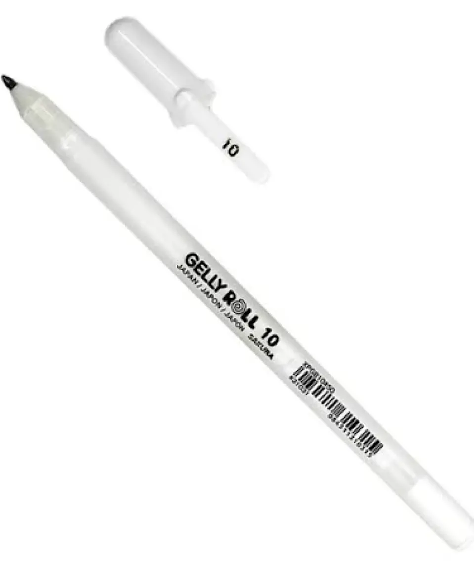 Gelly Roll Beyaz Kalın Uç Kalem 0,5 mm
