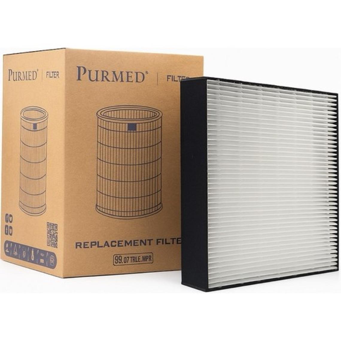 Purmed Daikin MC40 - MC50 - MCK55 Hava Temizleyici Uyumlu Hepa + Karbon Filtre
