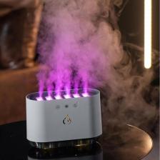 Asua 900 ml Ultrasonik Hava Nemlendirici Buhar Makinesi ve Aroma Difüzörü 6 Spray Rgb Modlu Sese Duyarlı