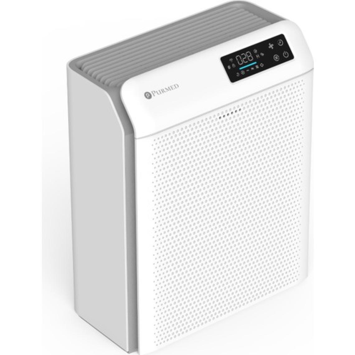 Purmed Pure Flat Hava Temizleme Cihazı, Iyonizer + UV + Wi-Fi , Yedek Hepa Filtre Hediyeli