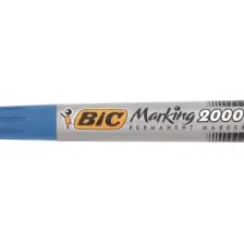 Bic Marker Mavi 2000 Yuvarlak Uçlu Permanent Markör 12'li Kutu