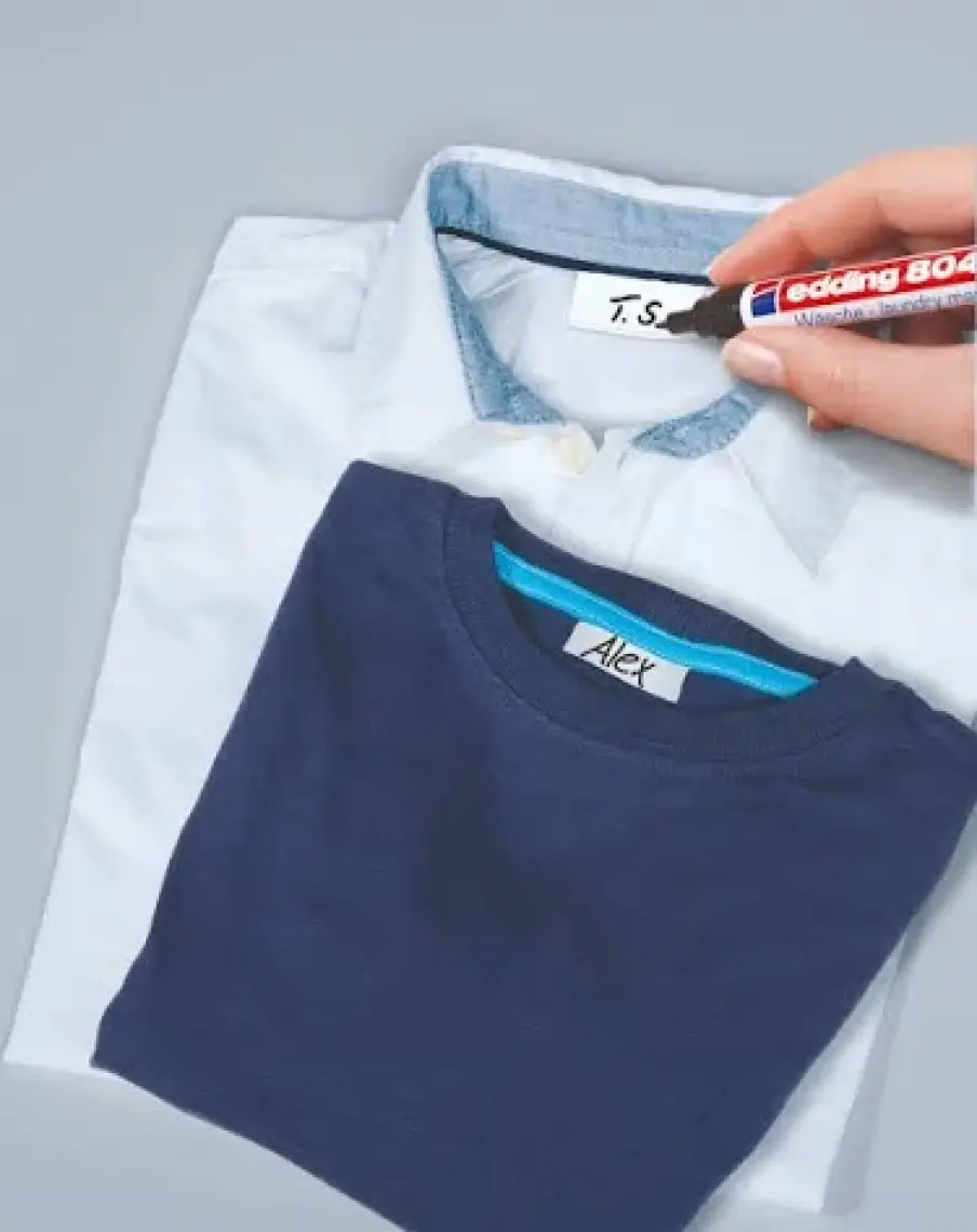Edding 8040 Çamaşır İşaretleme Kalemi Kırmızı