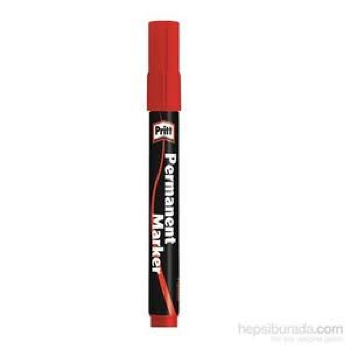 Pritt Permanent Marker - Yuvarlak Uç - Kırmızı