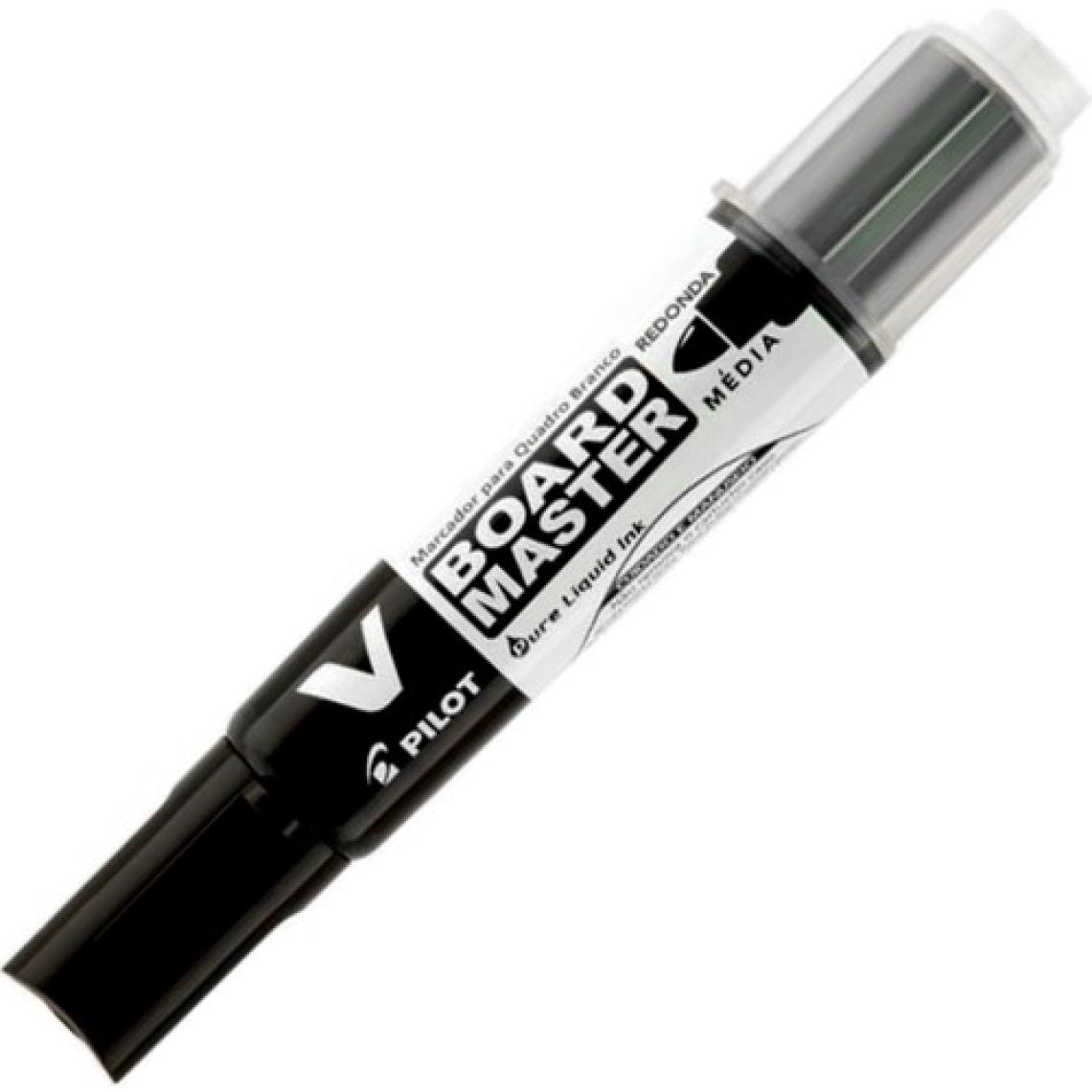 Pilot V-Board Master Yuvarlak Uç Siyah