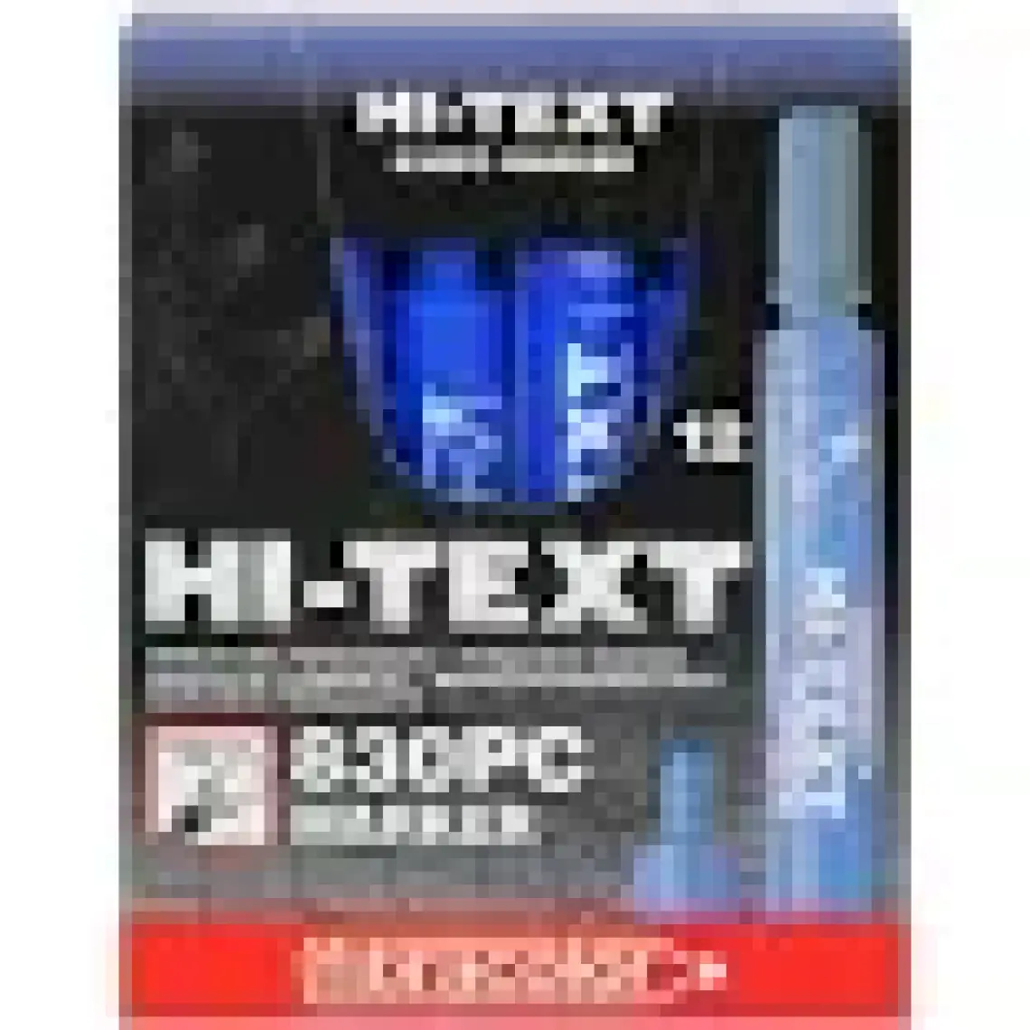 Hi-Text  Hı-Text Yuvarlak Uç Mavi Koli Kalemi 830 Pb Hı-Text Yuvarlak Uç 12'li Paket