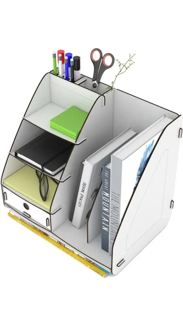 Design Otto Focus Modest Çekmeceli A4 Evrak Rafı Masaüstü Organizer
