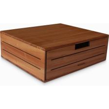 Woodsaka 3Line Çekmeceli Monitör Stand & Araç-Gereç Saklama Kutusu - Küçük - Kiraz Ağacından