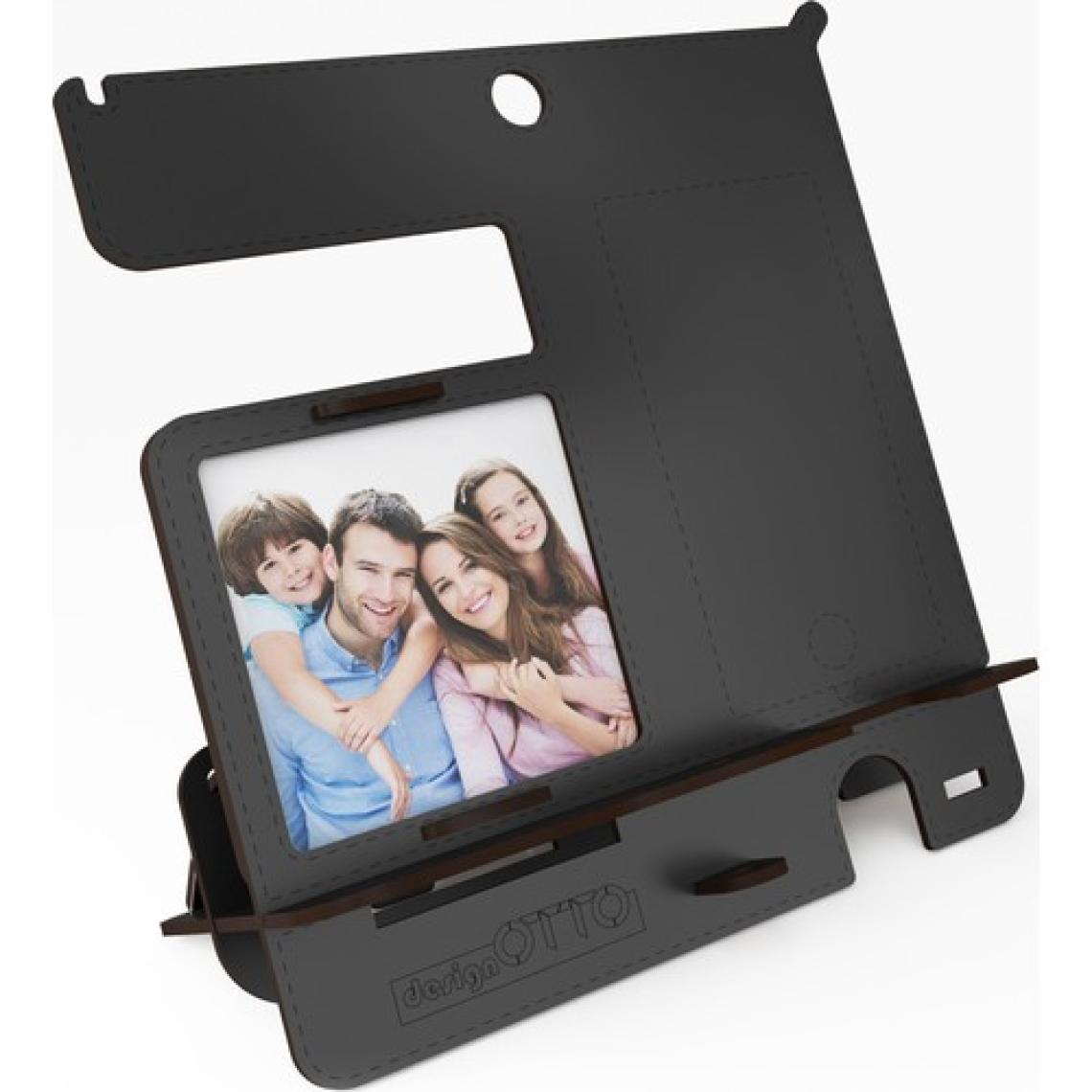 Design Otto Fx XL Hexa A4 Evrak Rafı Masaüstü Organizer Siyah