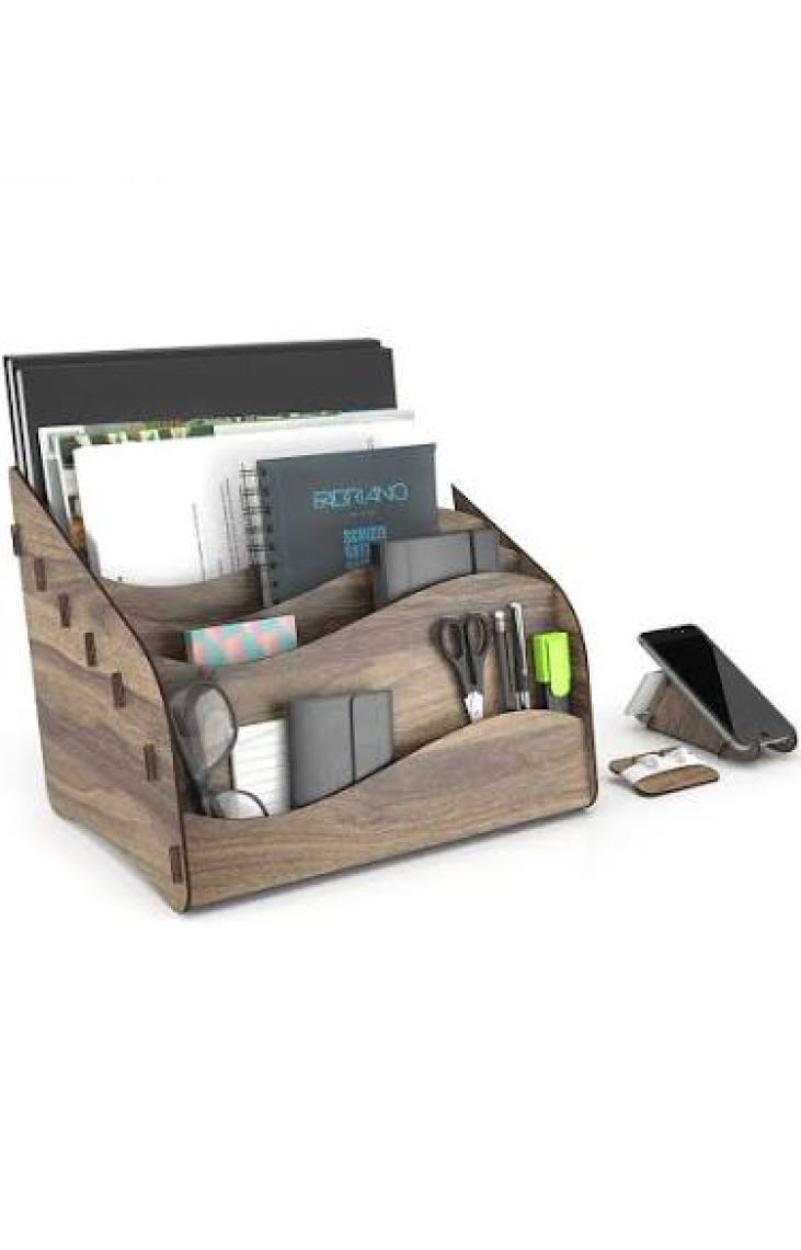 Mingitav Design Otto Wavy Masaüstü Organizer Evrak Rafı