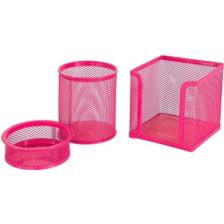 Tel Kalemlik Ataşlık & Kağıtlık Pembe 8915 Fx