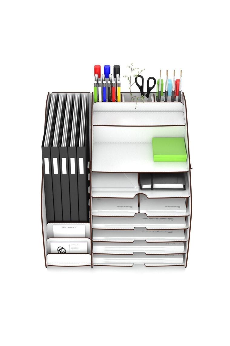 Fx-xl Modest - 6 Renk - A4 Evrak Rafı Masaüstü Organizer