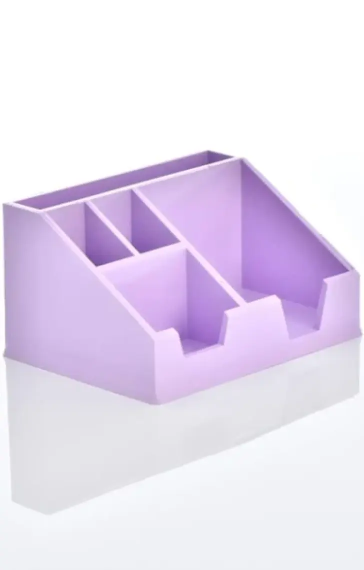 Ops Klm 208 Masaüstü Organizer Kalemlik Pastel Mor