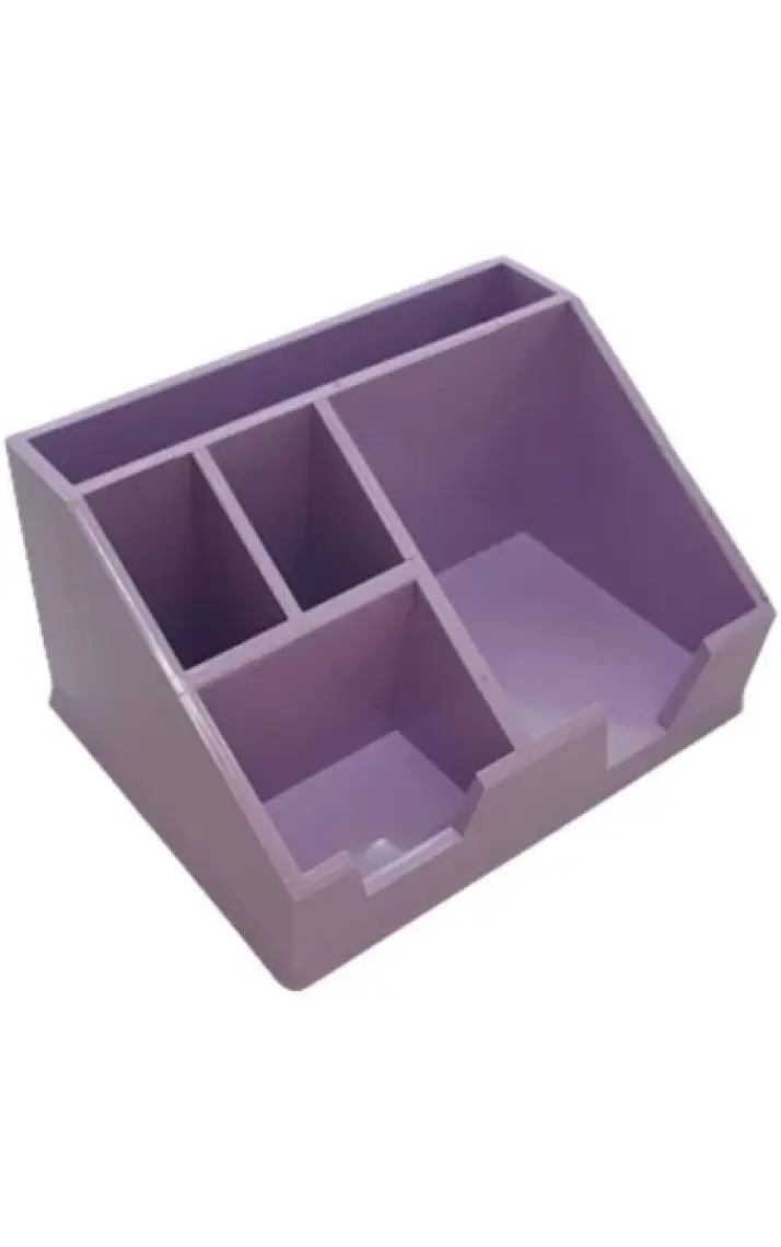 Ops Klm 208 Masaüstü Organizer Kalemlik Pastel Mor