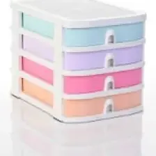 Ops Co 7400 Çok Amaçlı Çekmeceli Organizer Pastel Renkli